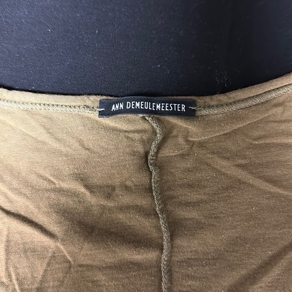 Ann DEMEULEMEESTER sleeveless t shirt deconstructionist Y2K collectible … - Picture 5 of 5